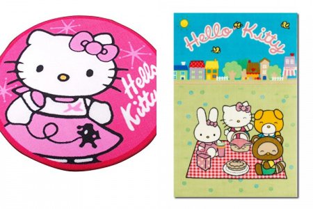 Alfombra hello kitty