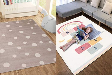 Alfombra infantil beige