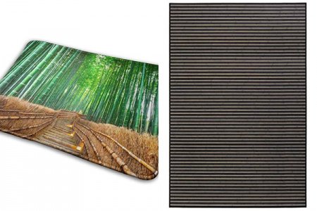 Alfombra bambú japones