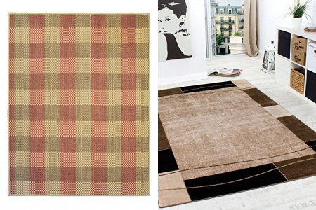 Alfombra comedor beige