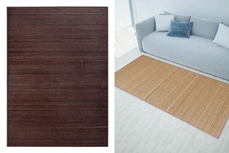 Alfombra de bambú 230x160