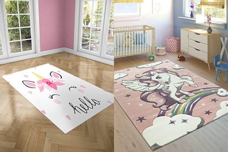 Alfombra infantil unicornio