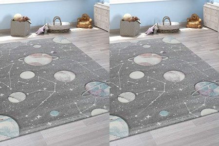 Alfombra infantil planetas