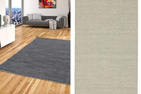 Alfombra kilim gris