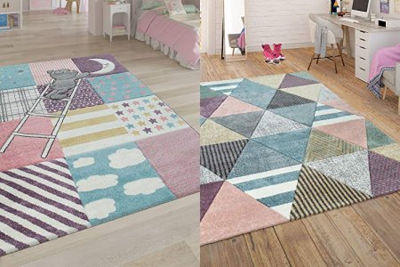 Alfombra patchwork infantil