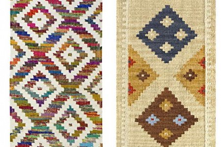 Alfombra tipo kilim